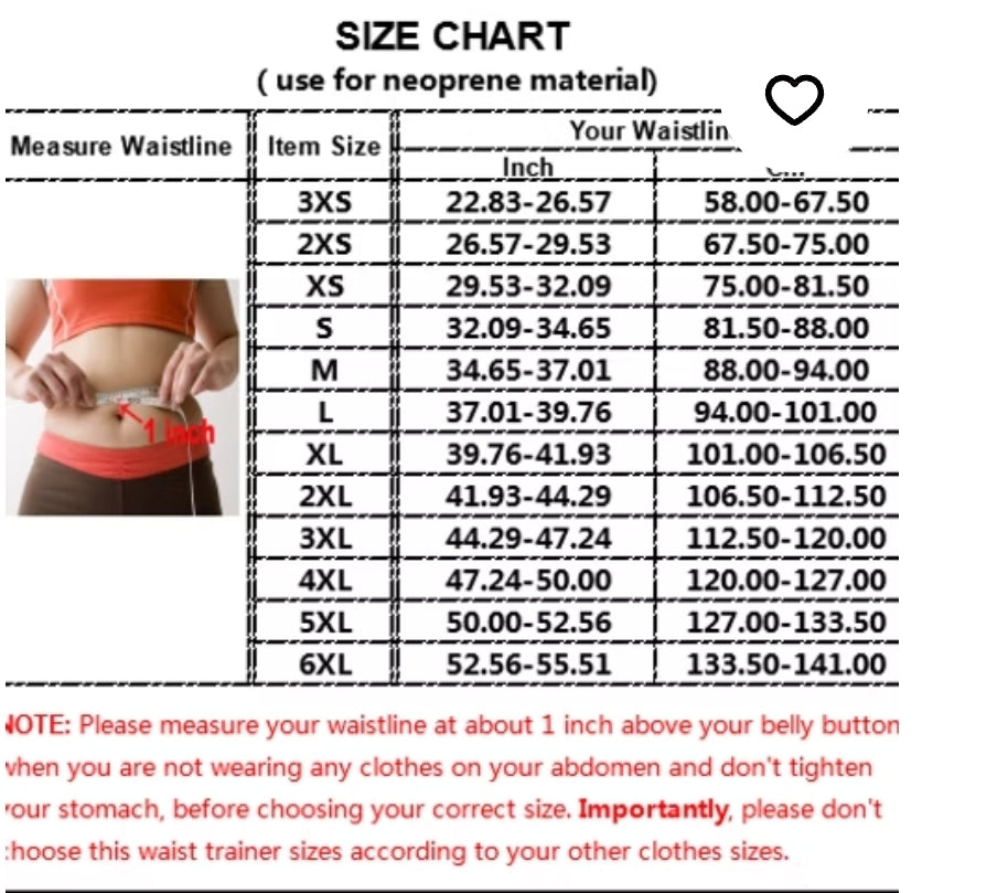 Vanity Curves Single Belt Thermo Waist Trainers